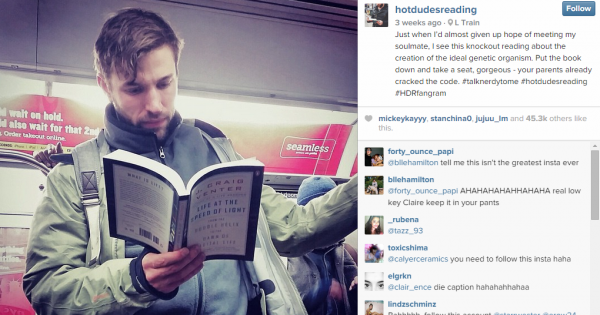 גברים חתיכים קוראים: הסנסציה הויראלית הנוכחית