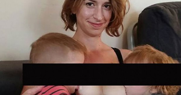 הסעירה את הרשת: מיניקה את בנה וילד נוסף