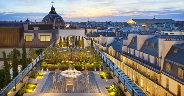 6 מלונות עם גג מושלם