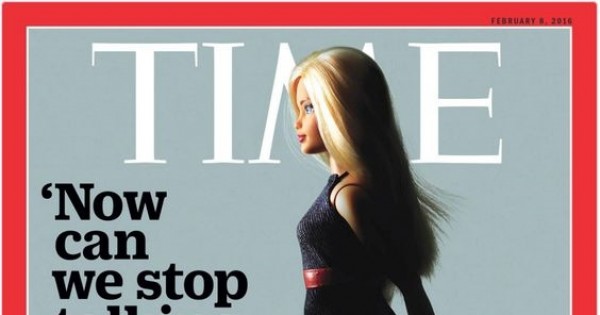 תמונת היום: בובת ברבי על שער מגזין הטיים