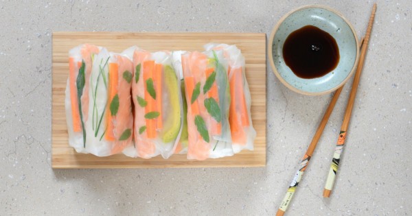 ספרינג רול: האופציה הקלילה לארוחה בקיץ