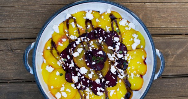 סלקים צלויים עם גבינת פטה