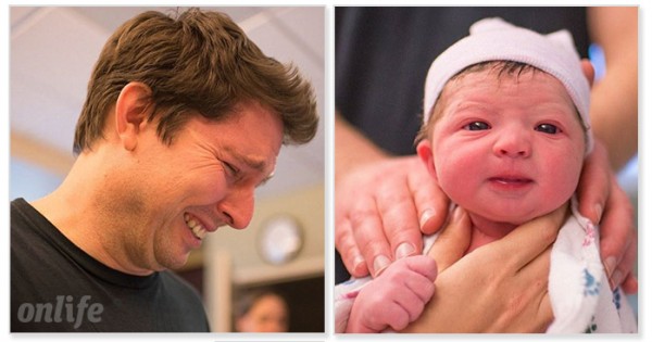 אמא צילמה את הלידה של עצמה, התמונות מדהימות