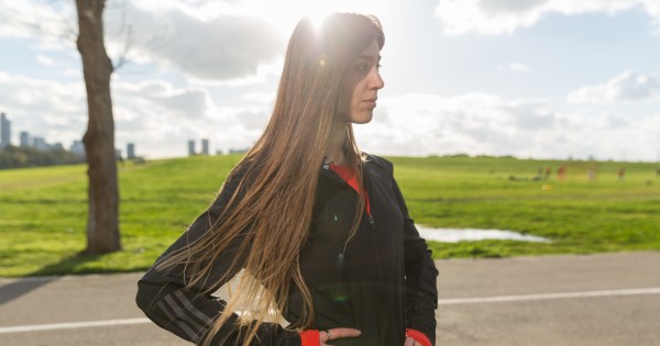 לא יכולה לרוץ. רצה קצת. יאללה מרתון