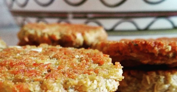 לביבות עדשים כתומות אפויות טבעוניות