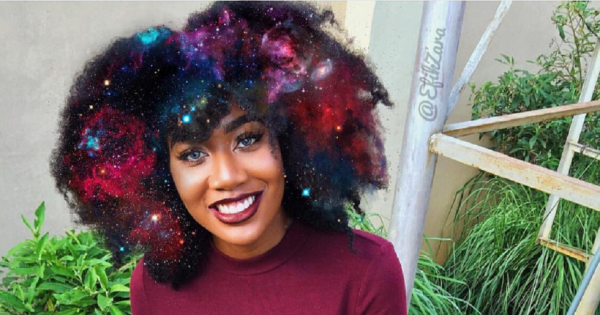 סדרת תמונות הופכת את השיער הטבעי ליצירות קסומות