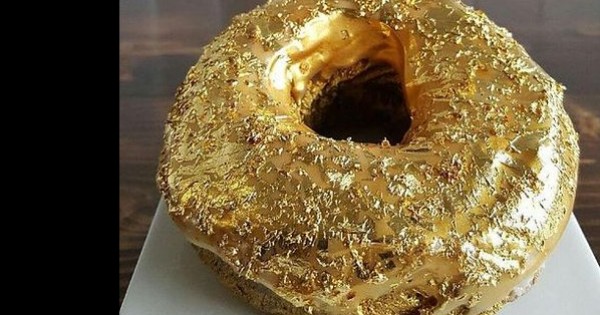 8 מנות יוצאות דופן שמכילות זהב אמיתי