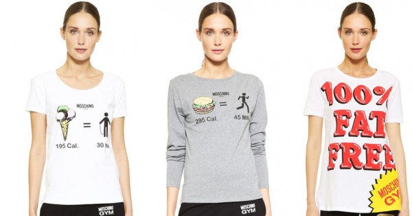 מוסקינו מציג: חולצות שמעודדות הפרעות אכילה