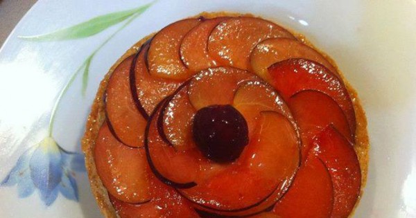 מתכון לטארט שזיפים