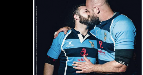 נשיקת הספורטאים שהרתיחה את האיטלקים