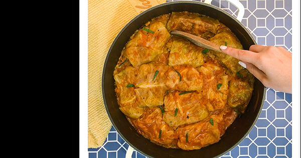 כרוב ממולא: המנה הביתית הכי קלאסית