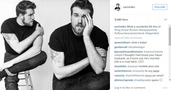 דוגמן מידות גדולות: שיימינג הוא לא רק בקרב נשים