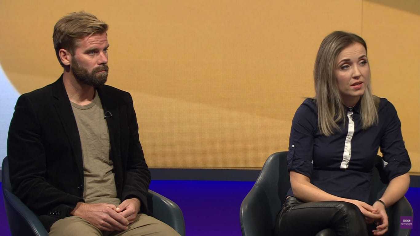  אלווה וסטריינג'ר בראיון ל-BBC