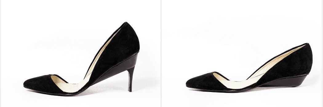 נעלי עקב שהופכות לשטוחות בלחיצת כפתור