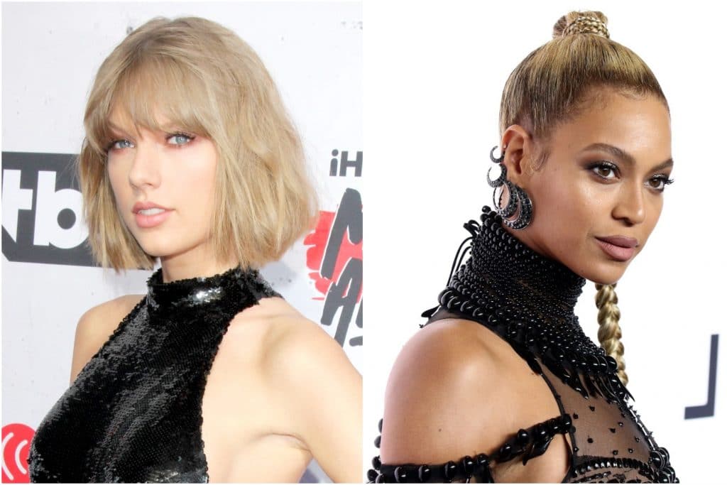 ביונסה וטיילור סוויפט. צילום: Shutterstock