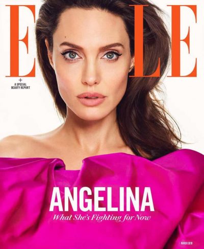 אנג'לינה ג'ולי על שער אל