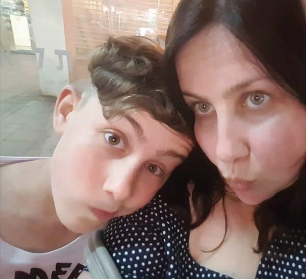 אבא שלו לגמרי מתפקד. מרינה והבן, איתי