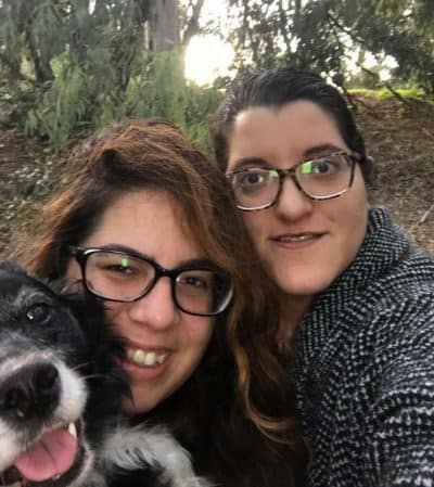 ומה איתנו? מורן עם בת זוגה, ורדה