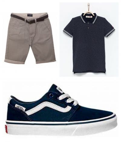 חולצה: קסטרו, 60 שקל; מכנסיים: הוניגמן, 30 שקל; נעליים: ואנס (מרשת נמרוד), 2230 שקל