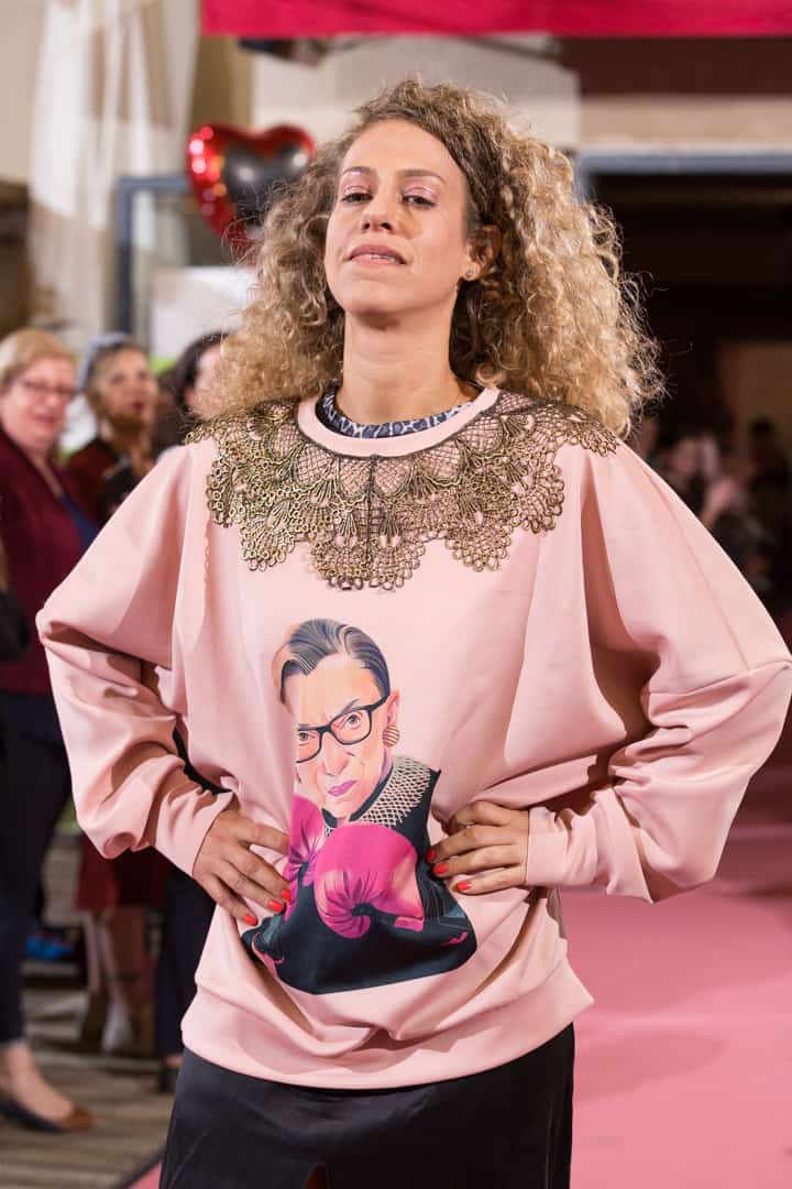 מתוך תצוגת האופנה שלמות לא מושלמות. צילום בני גם זו לטובה