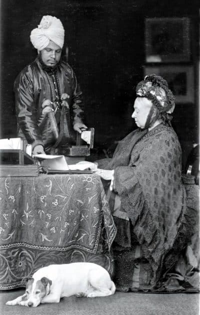 המלכה ויקטוריה ומוחמד עבדול כארים