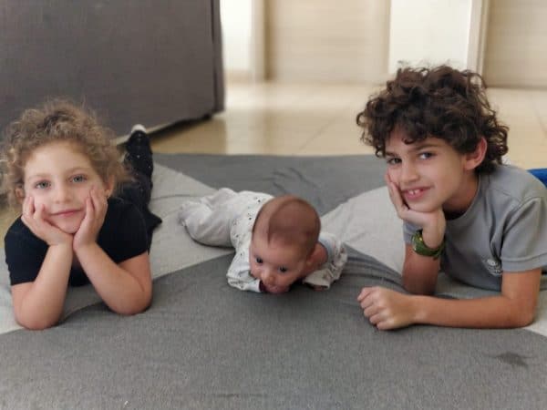 יורשי העצר לבית משפחת ווסט. יובל, עמית ודניאל. צילום ביתי