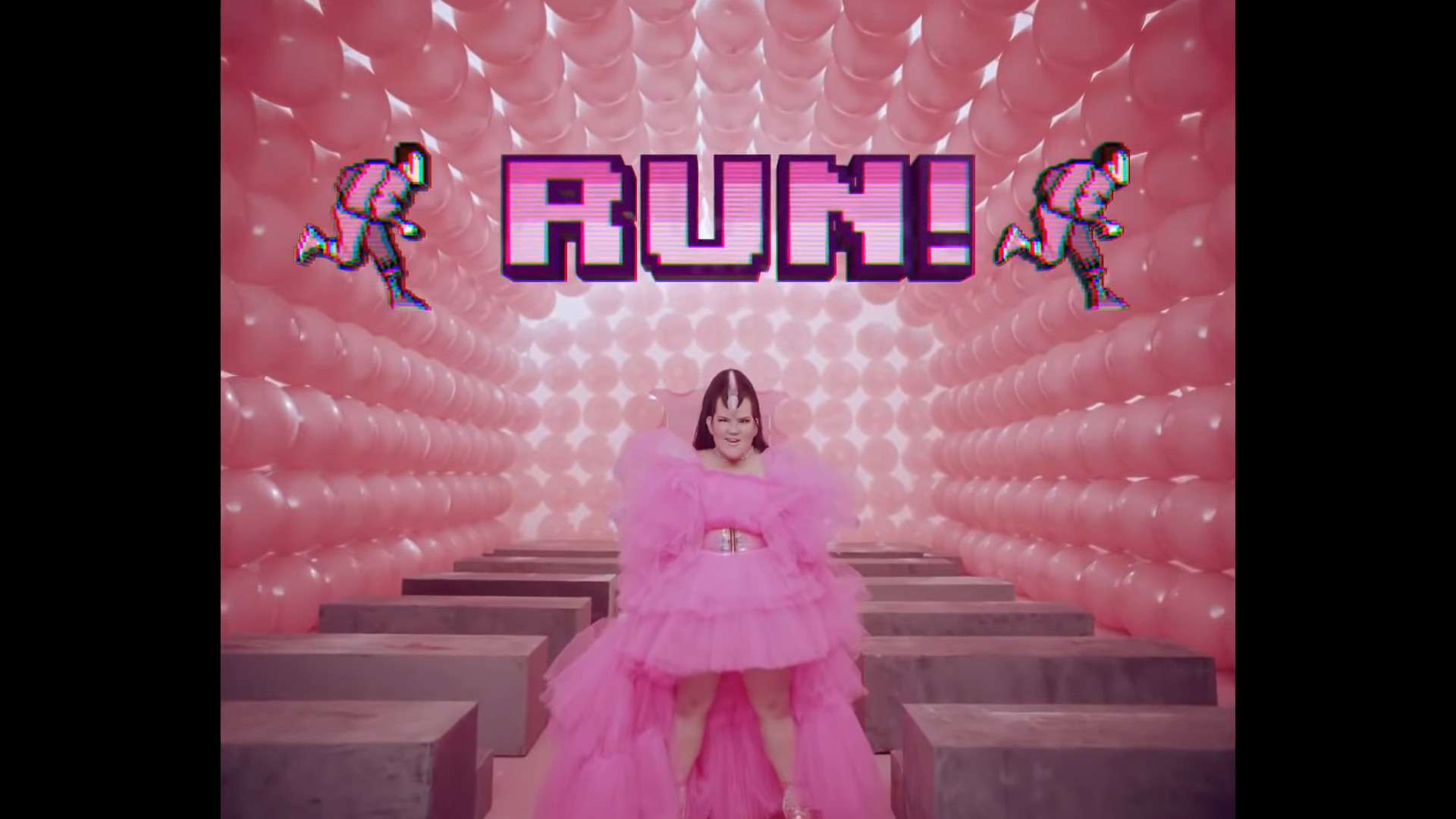 נטע ברזילי. צילום מסך מתוך "באסה סבבה"