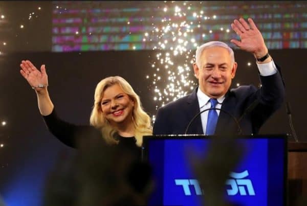 נתניהו ושרה. צילום רויטרס