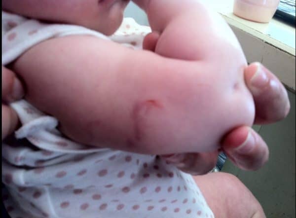 בתו הקטנה של יוגב. צילום באדיבות ניר יוגב