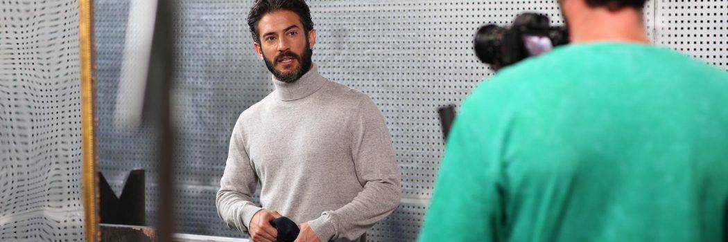 נדב נייטס מהסדרה "האדמה רועדת" רעד לרגע, והפך לדוגמן מוביל של H&M