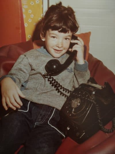 מיכל פלד בילדותה. צילום ביתי