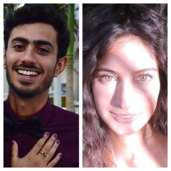 סתיו הררי ודין שמשוני ז"ל הרוגי אסון המעלית. צילום מתוך הפייסבוק