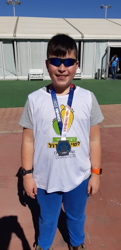 "מה שהכי חשוב לעידו זה  לעשות הכל עם כולם". צילום ביתי