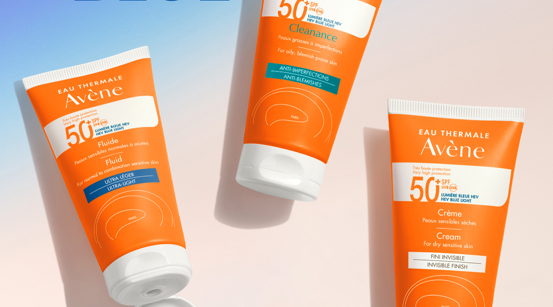 חידוש מהפכני במוצרי ההגנה AVENE מהשמש: הגנה מפני אור כחול