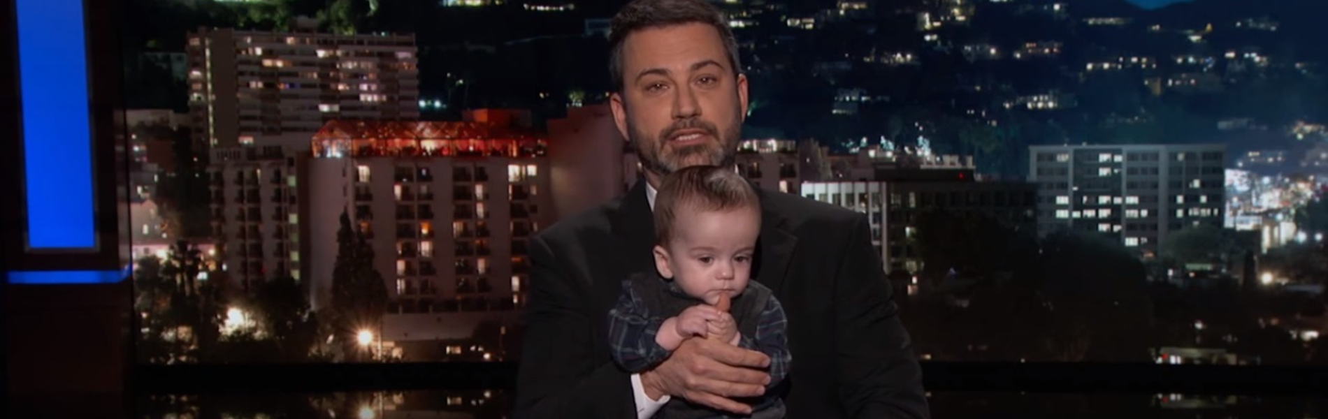 הרגע שבו ג'ימי קימל הפסיק לצחוק והתחיל לדבר על מה שחשוב באמת