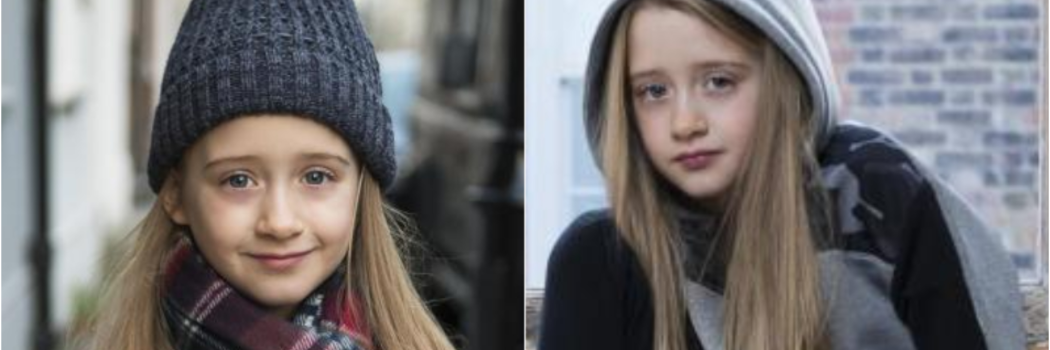 הילדה בת ה-7 שרוצה לדגמן עבור זארה בנים