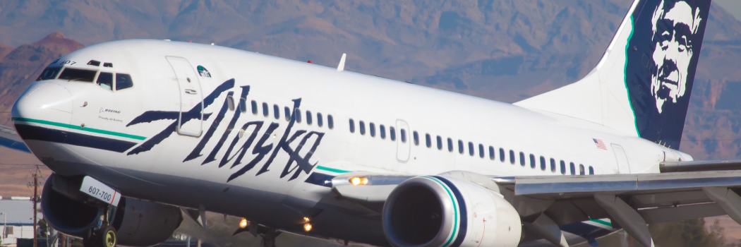 מטוס אלסקה איירליינס. צילום: shutterstock