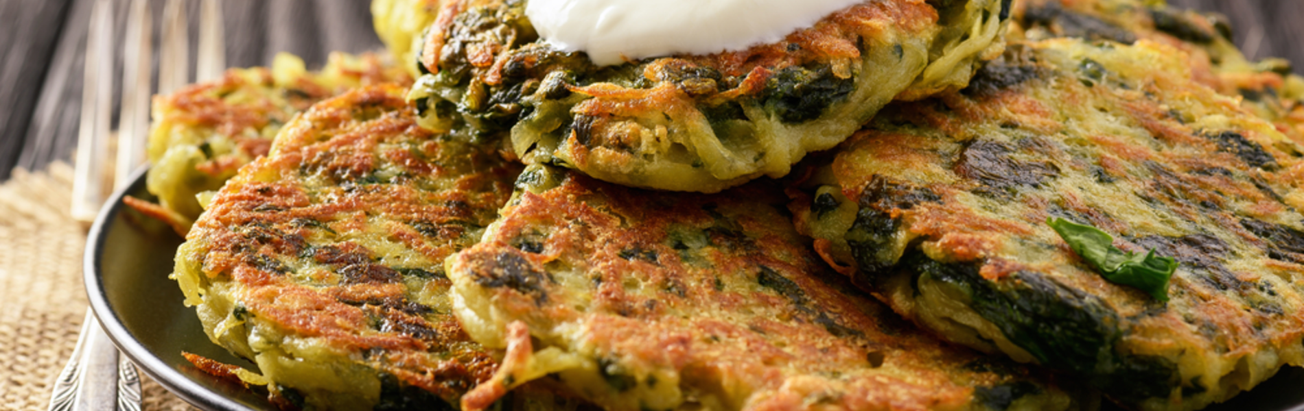 מתכון ללביבות תרד וגבינה אפויות