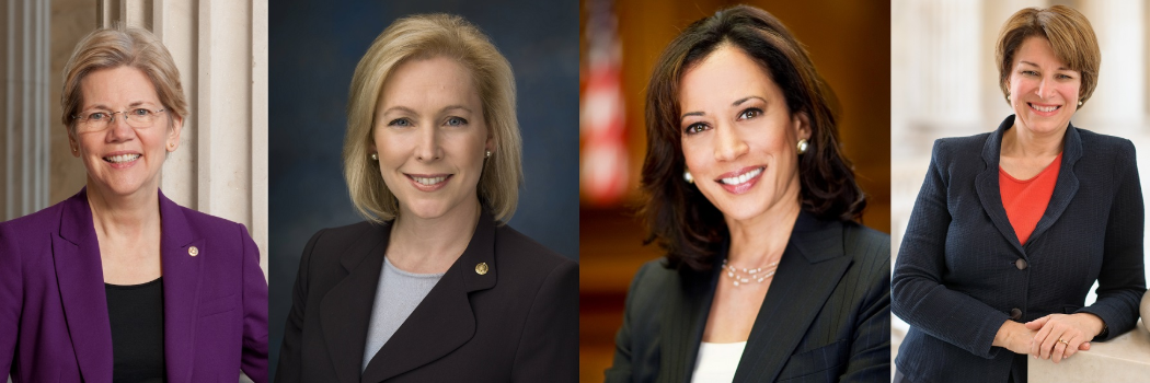 הריס, וורן, ג'יליברנד וקלובשר. צילום מתוך ויקיפדיה