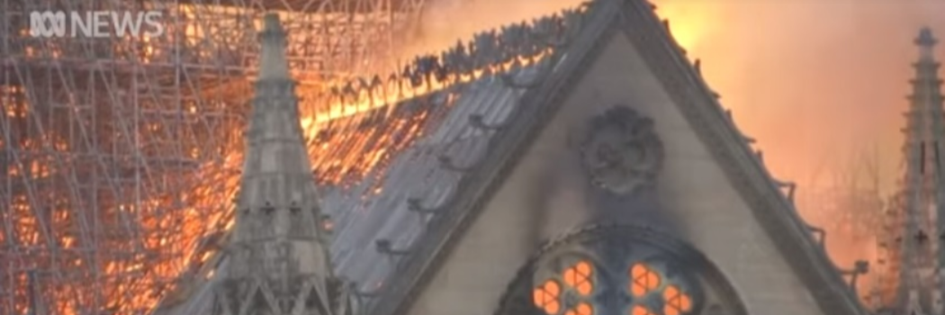 קתדרלת נוטרדאם. צילום מסך יוטיוב