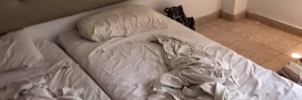 החדר בקפריסין. צילום מתוך יוטיוב