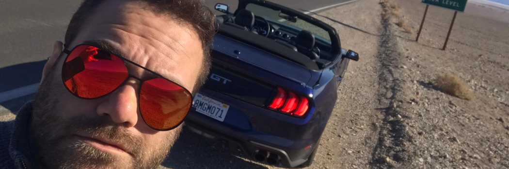 יובל אורן בלאס וגאס. צילום עצמי