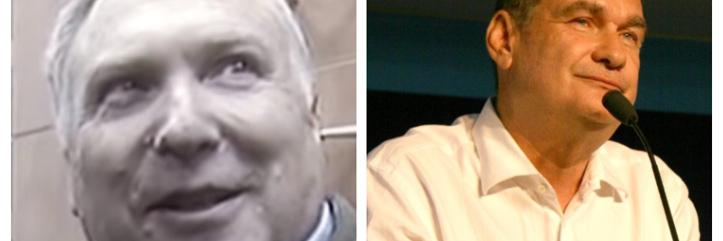 חיים רמון ונתן אשל. צילום חיים רמון: מתוך ויקיפדיה, דוברות קדימה. נתן אשל, צילום מסך