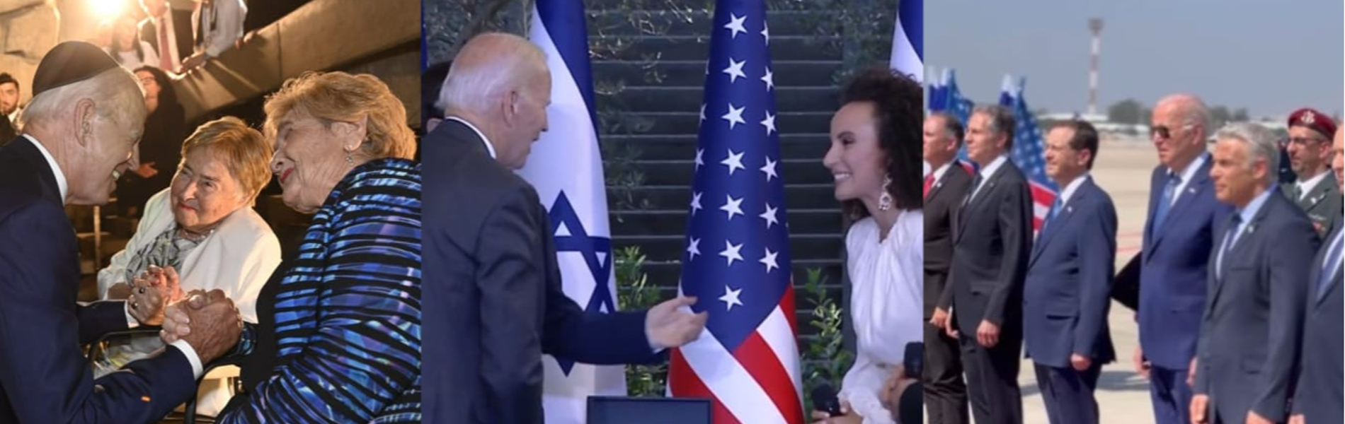 הרגע המרגש, המאכזב והשנוי במחלוקת – הנשים במרכז ביקורו של ביידן